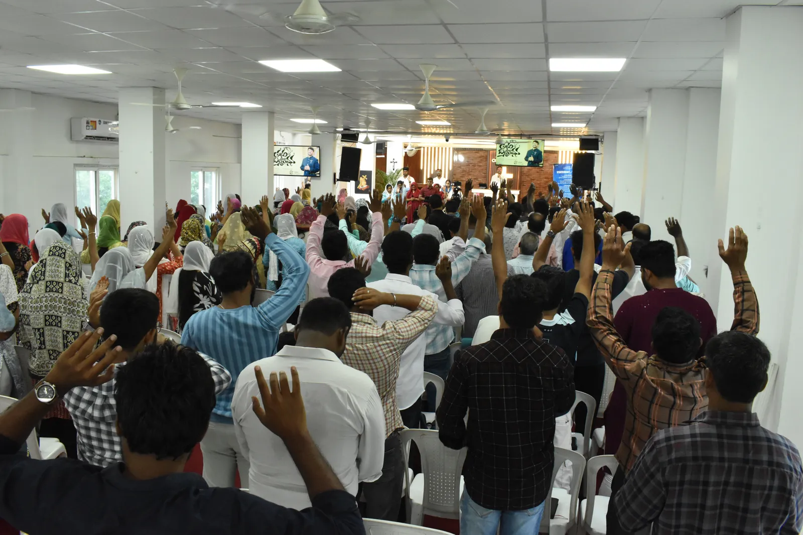 Sunday worship service